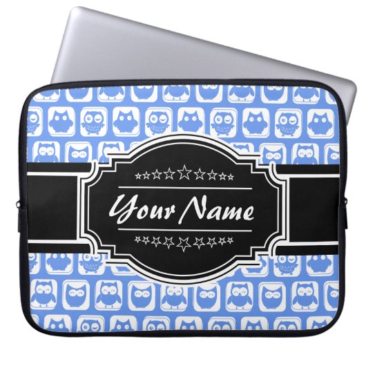 Personalisierter Name Laptopschutzhülle (Vorderseite)