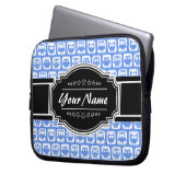 Personalisierter Name Laptopschutzhülle (Vorderseite Links)
