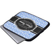 Personalisierter Name Laptopschutzhülle (Vorne Knopf)
