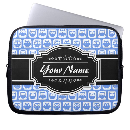 Personalisierter Name Laptopschutzhülle (Vorderseite)