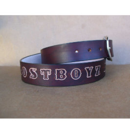 Personalisierter Name Leather Belt - Geschenk für 