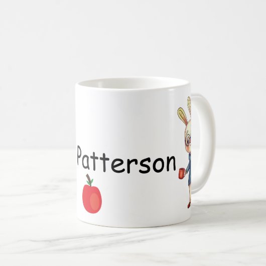 Personalisierter Name Lehrer Geschenk Cup Tasse Bu (VorderseiteRechts)
