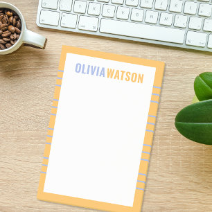 Personalisierter Name Lehrer Wertung Geschenk Stri Post-it Klebezettel