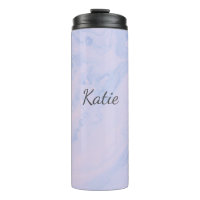 Personalisierter Name Lila Marble Chic Gastgeschen