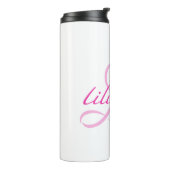 Personalisierter Name Lilianna Thermosbecher (Nach links gedreht)