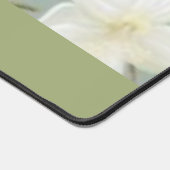 Personalisierter Name Lily of the valley Desk Mat Schreibtischunterlage (Ecke)