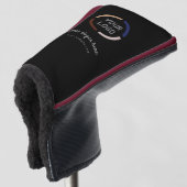 Personalisierter Name Logo als Werbemarke Golf Headcover (3/4 Vorderseite)