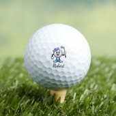 Personalisierter Name Lustig Golfball (Insitu T-Shirt)