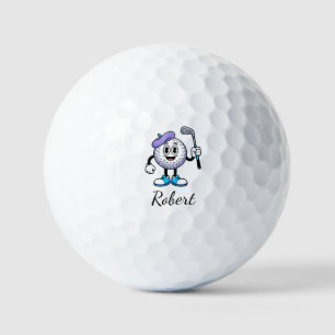 Personalisierter Name Lustig Golfball