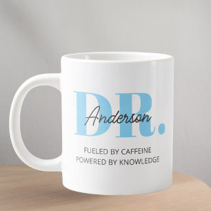 Personalisierter Name Lustiger Spruch Doktor Absch Jumbo-Tasse