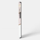 Personalisierter Name | Luxe Marble iPhone Hülle (Linke Seite)
