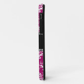 Personalisierter Name Magenta Case-Mate iPhone Hülle (Hinten/Links)