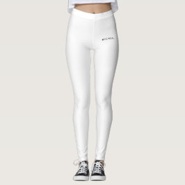 Personalisierter Name Maßgeschneidert für Ihr Fitn Leggings