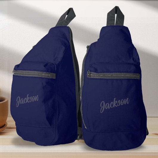 Personalisierter Name Mens Crossbody Bag