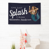 Personalisierter Name Mermaid Bachelorette Banner (InSitu)