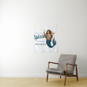 Personalisierter Name Mermaid Bachelorette Wandteppich (Beispiel)