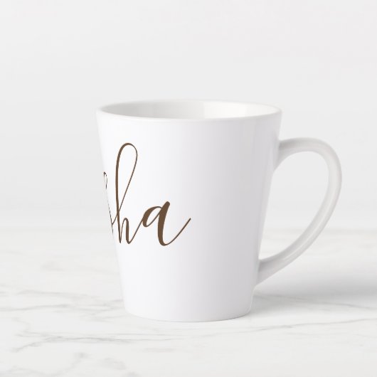 Personalisierter Name Milchtasse (Rechts)