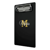 Personalisierter Name Mini Klemmbrett (Gewinkelt2)