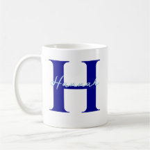 Personalisierter Name mit Anfangsgeschenk für ihn