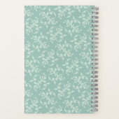 Personalisierter Name mit/ Initial und Viktorianis Notizblock (Rückseite)