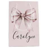 Personalisierter Name Mittlere Geschenktüte (Vorderseite)