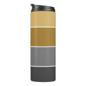 Personalisierter Name modern einfach und modern Thermosbecher (Nach rechts gedreht)