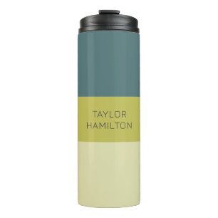 Personalisierter Name modern einfach und modern Thermosbecher