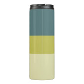 Personalisierter Name modern einfach und modern Thermosbecher (Rückseite)