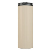 Personalisierter Name modern einfach und modern Thermosbecher (Rückseite)