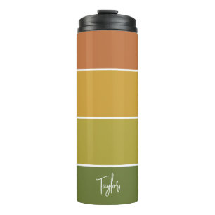 Personalisierter Name Modern Einfach und Trendig Thermosbecher