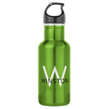 Personalisierter Name Modern Simple Monogram Sport