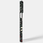 Personalisierter Name Moderne, blumenreich Botanis Case-Mate iPhone Hülle (Rückseite / Rechts)