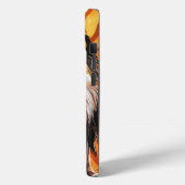 Personalisierter Name Moderner Wasserfarben Löwe Case-Mate iPhone Hülle (Rückseite / Links)