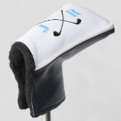 Personalisierter Name Monogram Golf Club Headcover (3/4 Vorderseite)