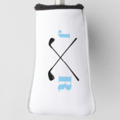 Personalisierter Name Monogram Golf Club Headcover (Rotieren 90)