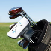 Personalisierter Name Monogram Golf Club Headcover (In Situ)