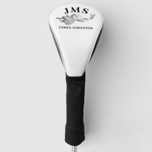 Personalisierter Name Monogram Name Golf Club Hat Headcover