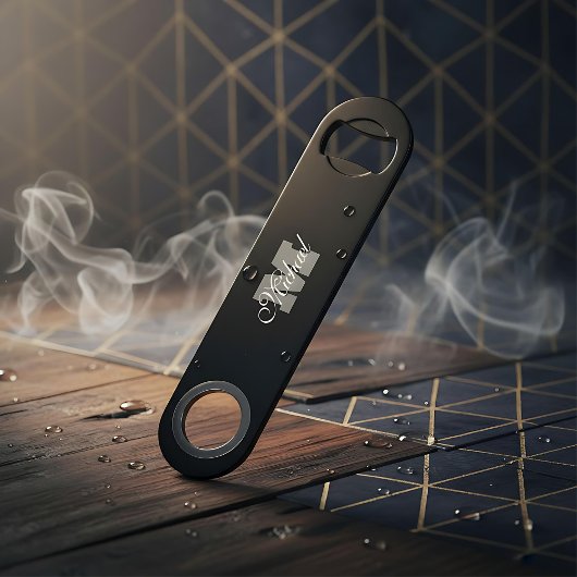 Personalisierter Name Monogram Pro Speed Flaschenö Speed Flaschenöffner