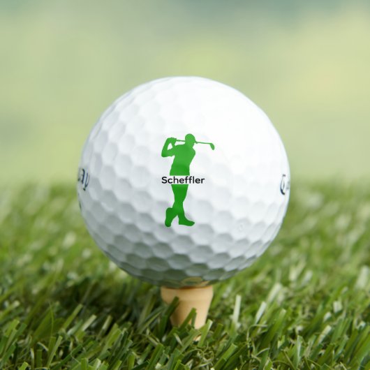 Personalisierter Name/Monogramm eines benutzerdefi Golfball (Insitu T-Shirt)