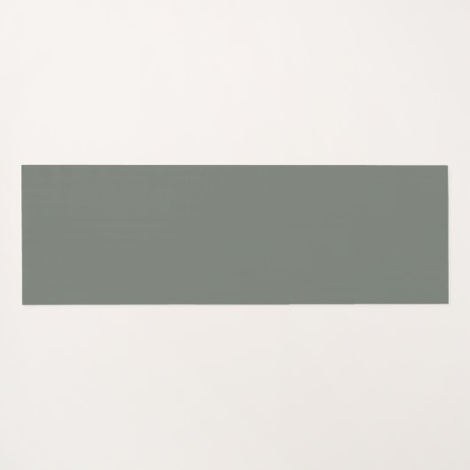 Personalisierter Name Morris Foliage Muster Yoga M Yogamatte (Rückseite (Horizontal))