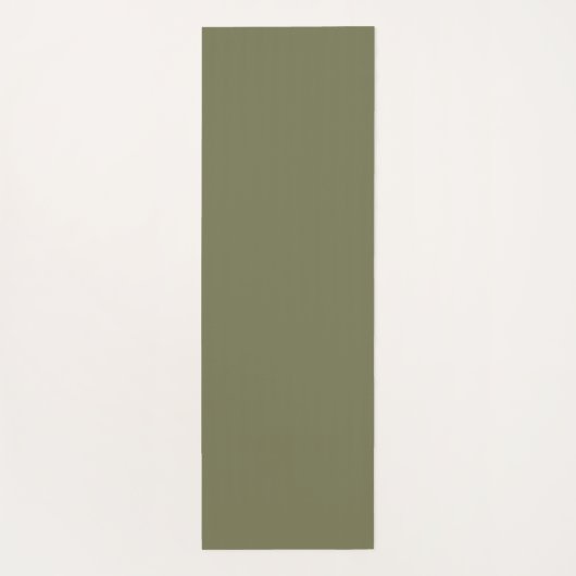 Personalisierter Name Morris Foliage Muster Yoga M Yogamatte (Rückseite)