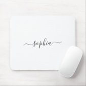 Personalisierter Name Mouse Pad für stilvolle Work Mousepad (Mit Mouse)
