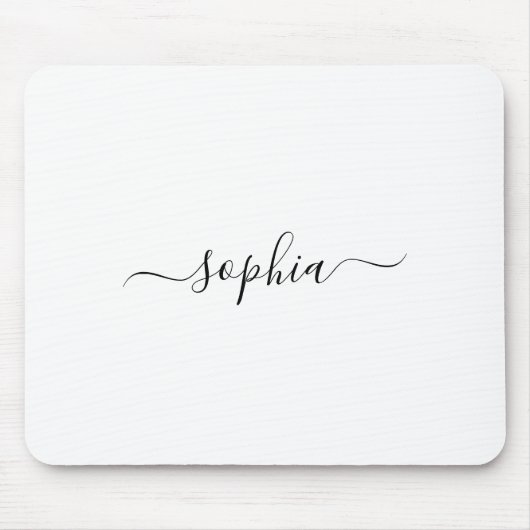 Personalisierter Name Mouse Pad für stilvolle Work Mousepad (Vorne)