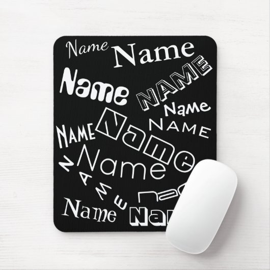 Personalisierter Name Mousepad (Mit Mouse)