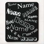 Personalisierter Name Mousepad (Vorne)