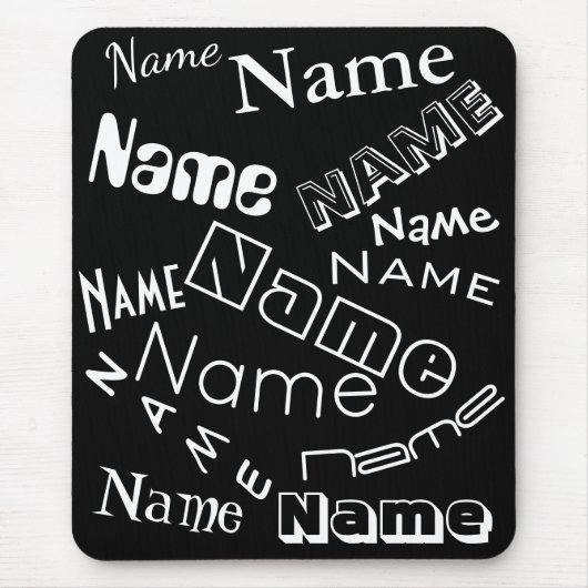 Personalisierter Name Mousepad (Vorne)