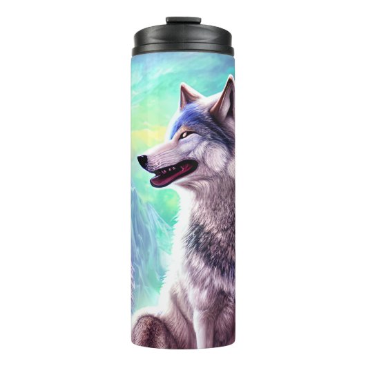 Personalisierter Name Mystic Thermosbecher (Vorderseite)