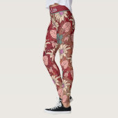 Personalisierter Name - nahtloses Muster Leggings (Links)