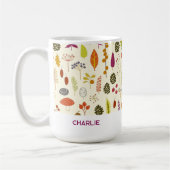 Personalisierter Name Naturwald Kaffeetasse (Links)