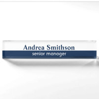Personalisierter Name Navy
